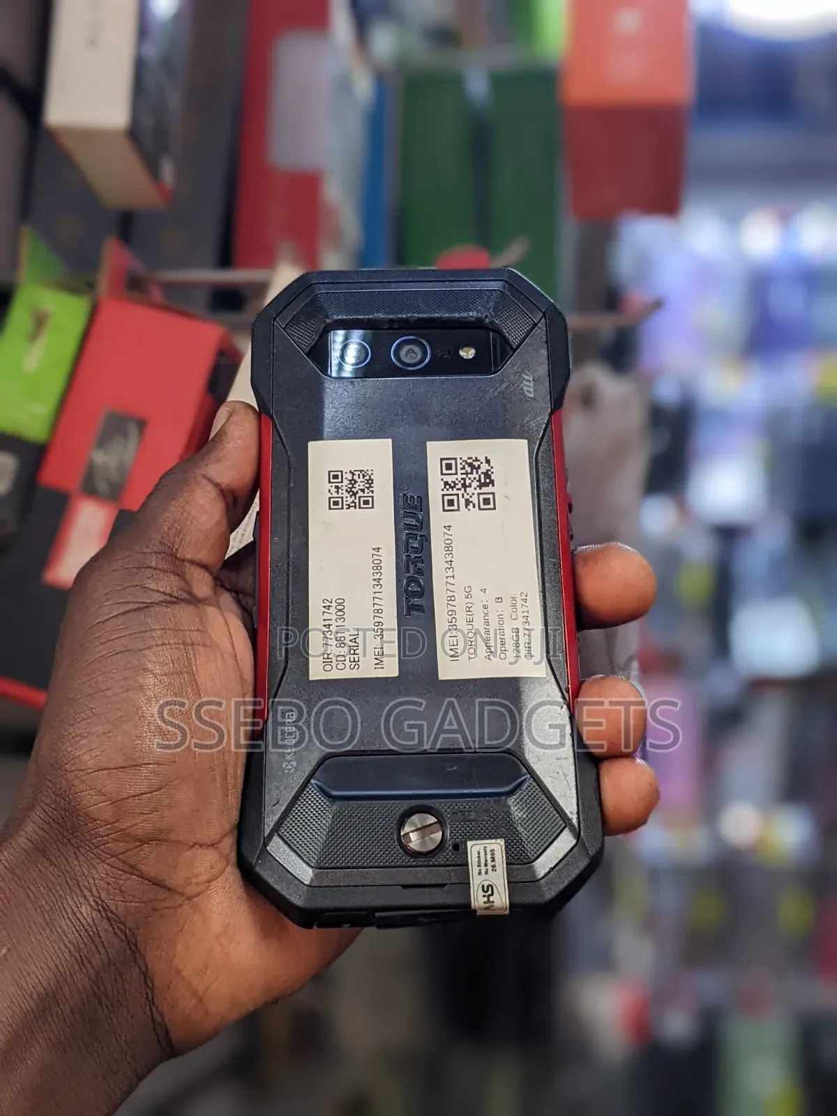 Kyocera Torque 5G 128 GB Red