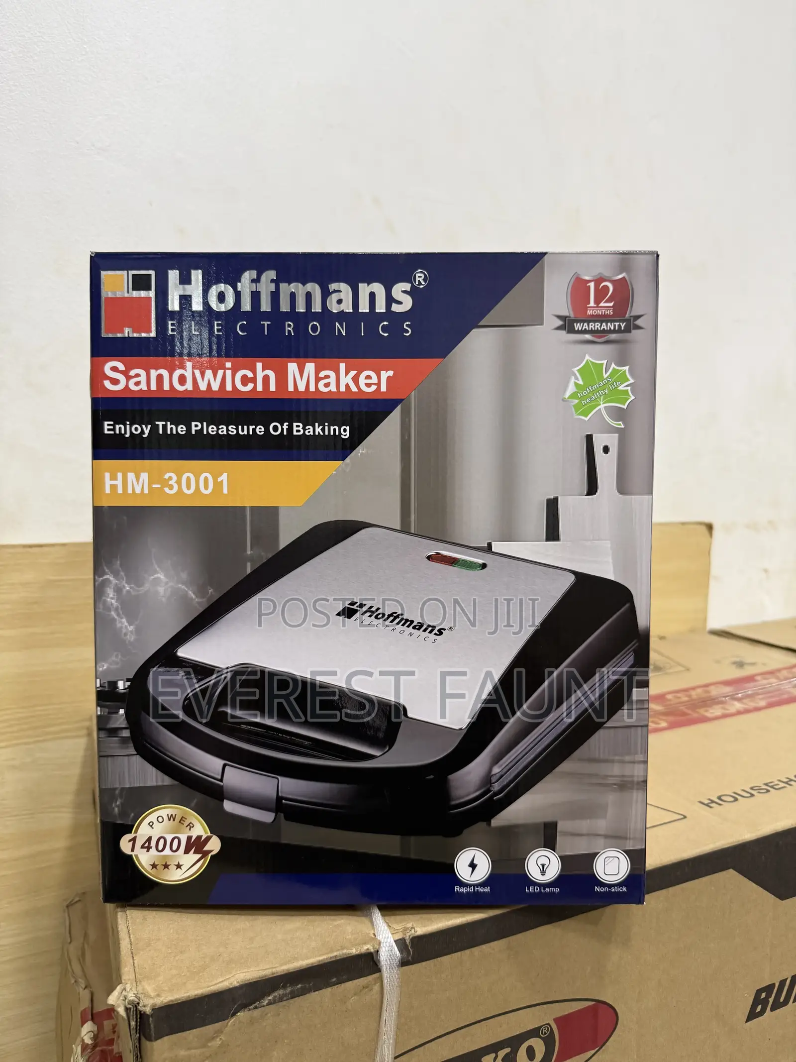 Hoffmans Sandwich Maker 4 Bread Slices 223