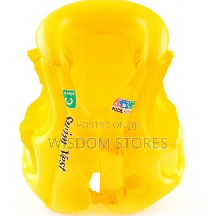 Kids Inflatable Swim Vest Life Jackets for Children