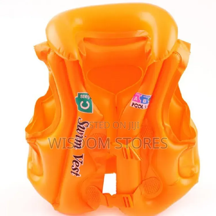 Kids Inflatable Swim Vest Life Jackets for Children