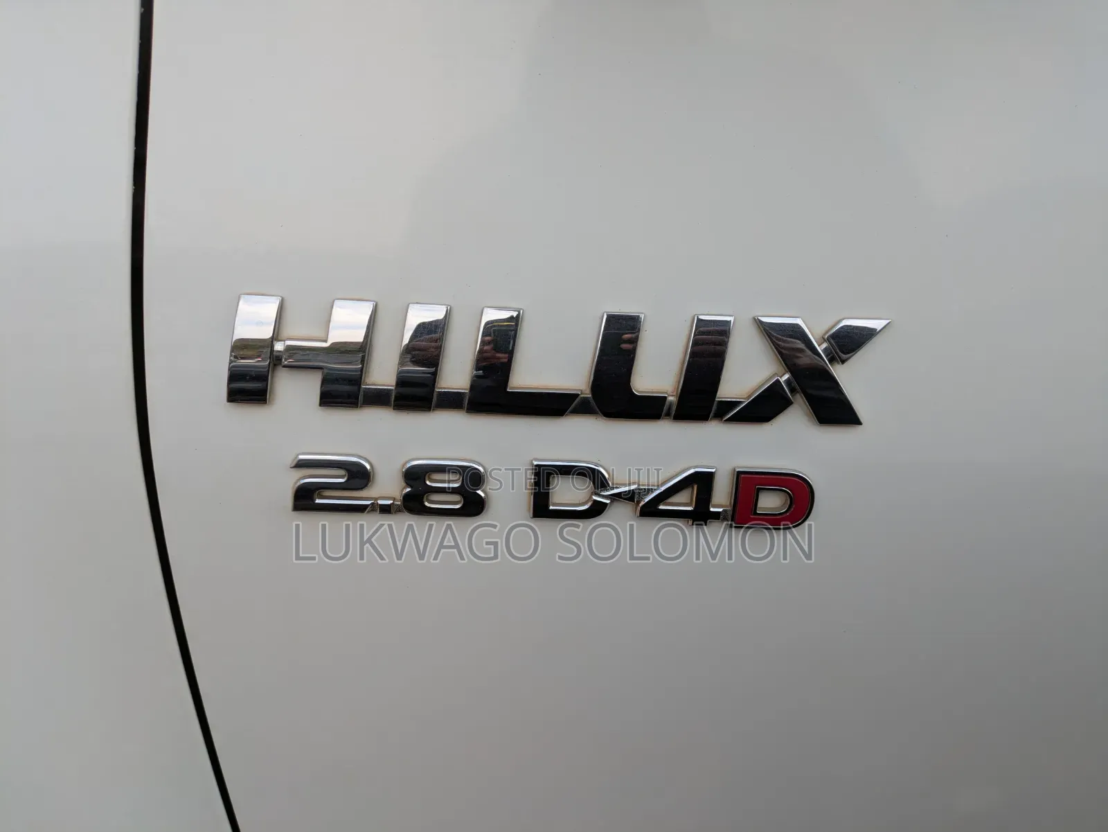 Toyota Hilux 2017 White