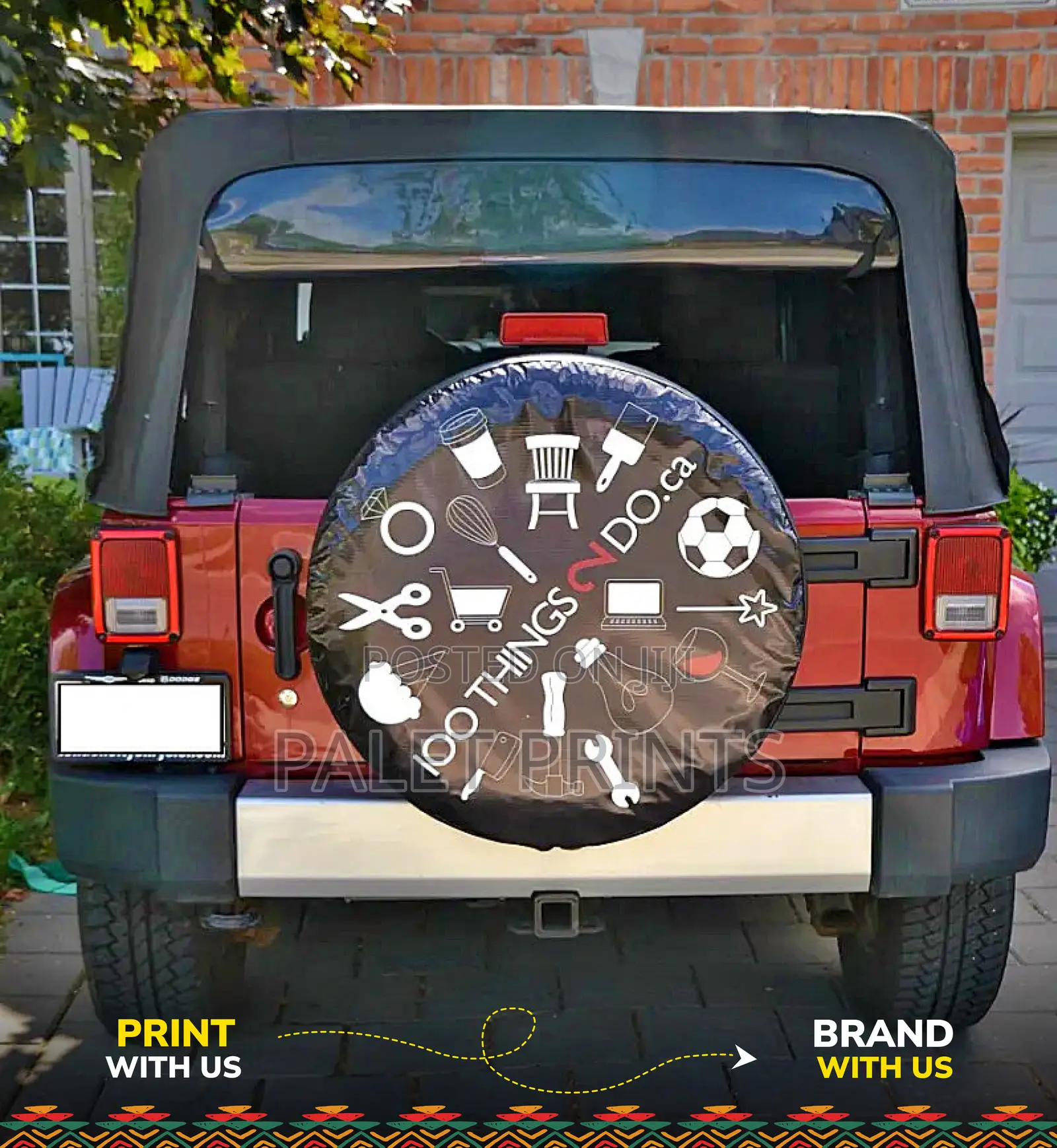 Tyre Covers Branded