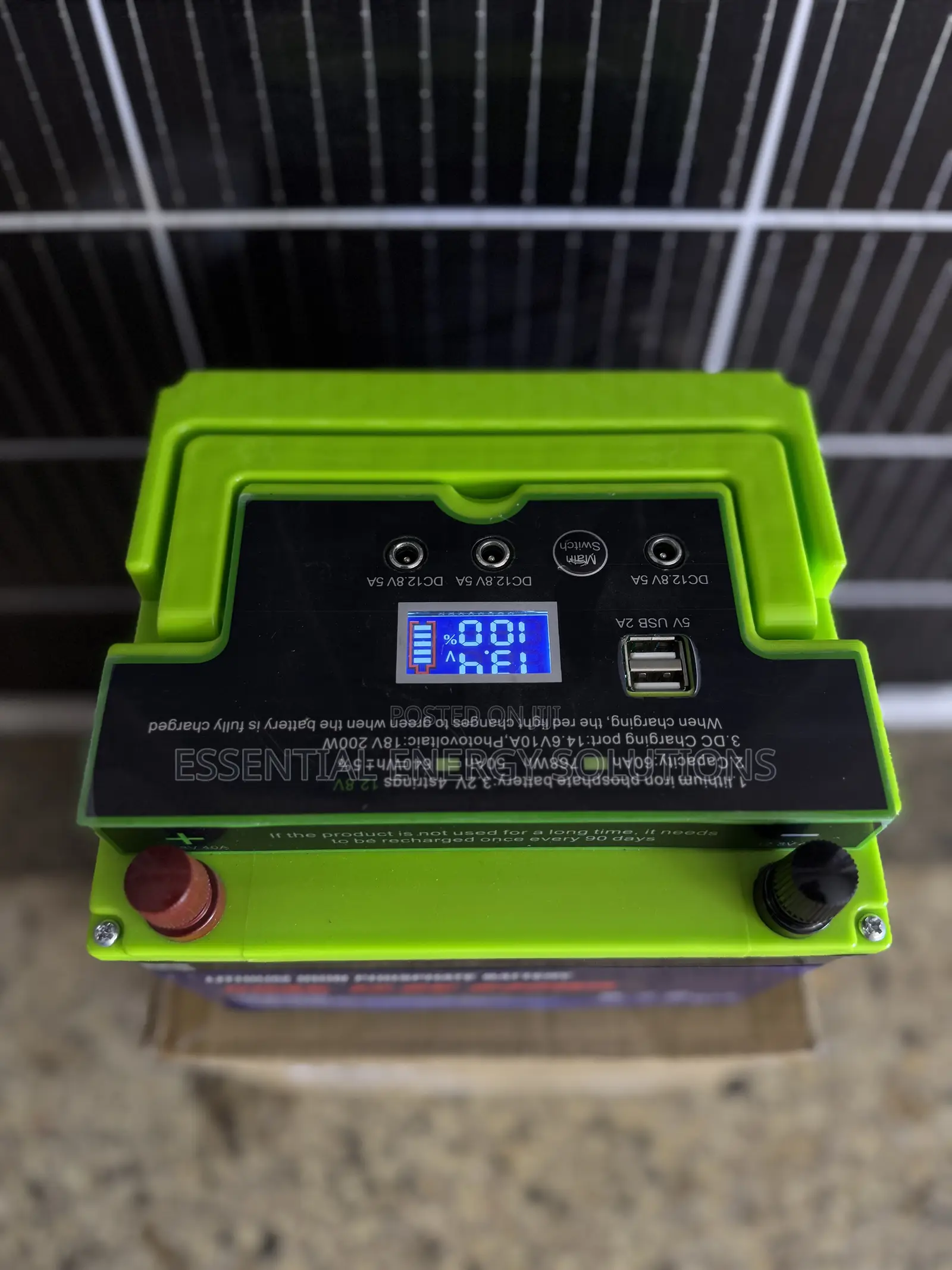 50ah 12v Lithium Ion Phosphate Battery