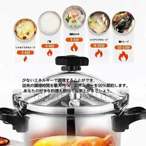 3l Stainless Steel Non Electric Pressure Cooker