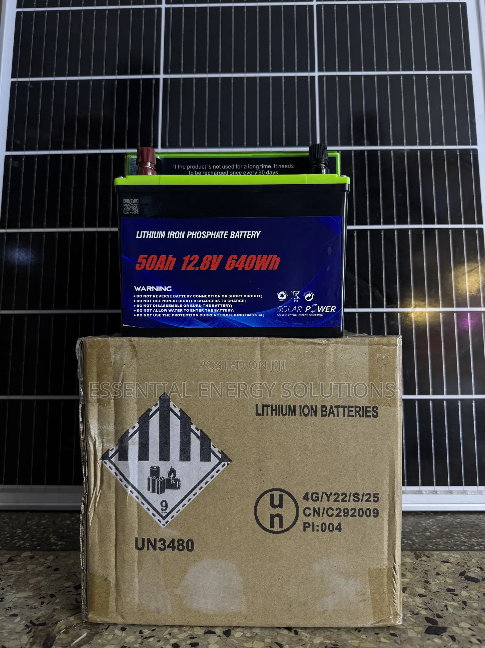 50ah 12v Lithium Ion Phosphate Battery