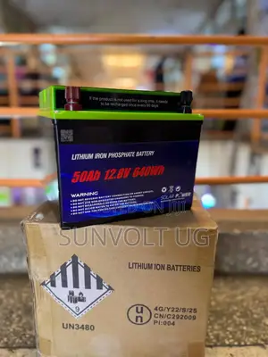 50ah/12.8v/ 640wh Lithium Iron Phosphate Battery