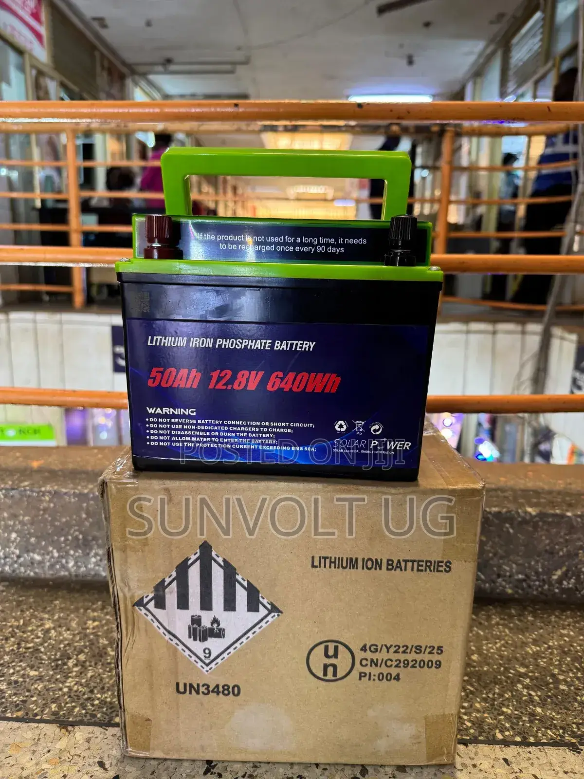 50ah/12.8v/ 640wh Lithium Iron Phosphate Battery