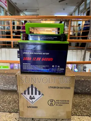 50ah/12.8v/ 640wh Lithium Iron Phosphate Battery