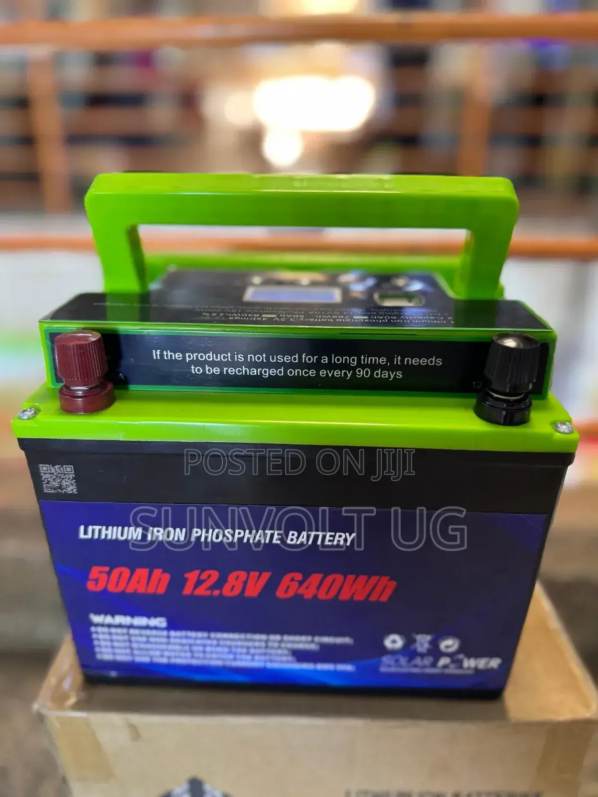50ah/12.8v/ 640wh Lithium Iron Phosphate Battery