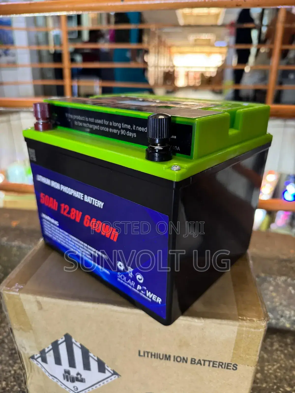 50ah/12.8v/ 640wh Lithium Iron Phosphate Battery