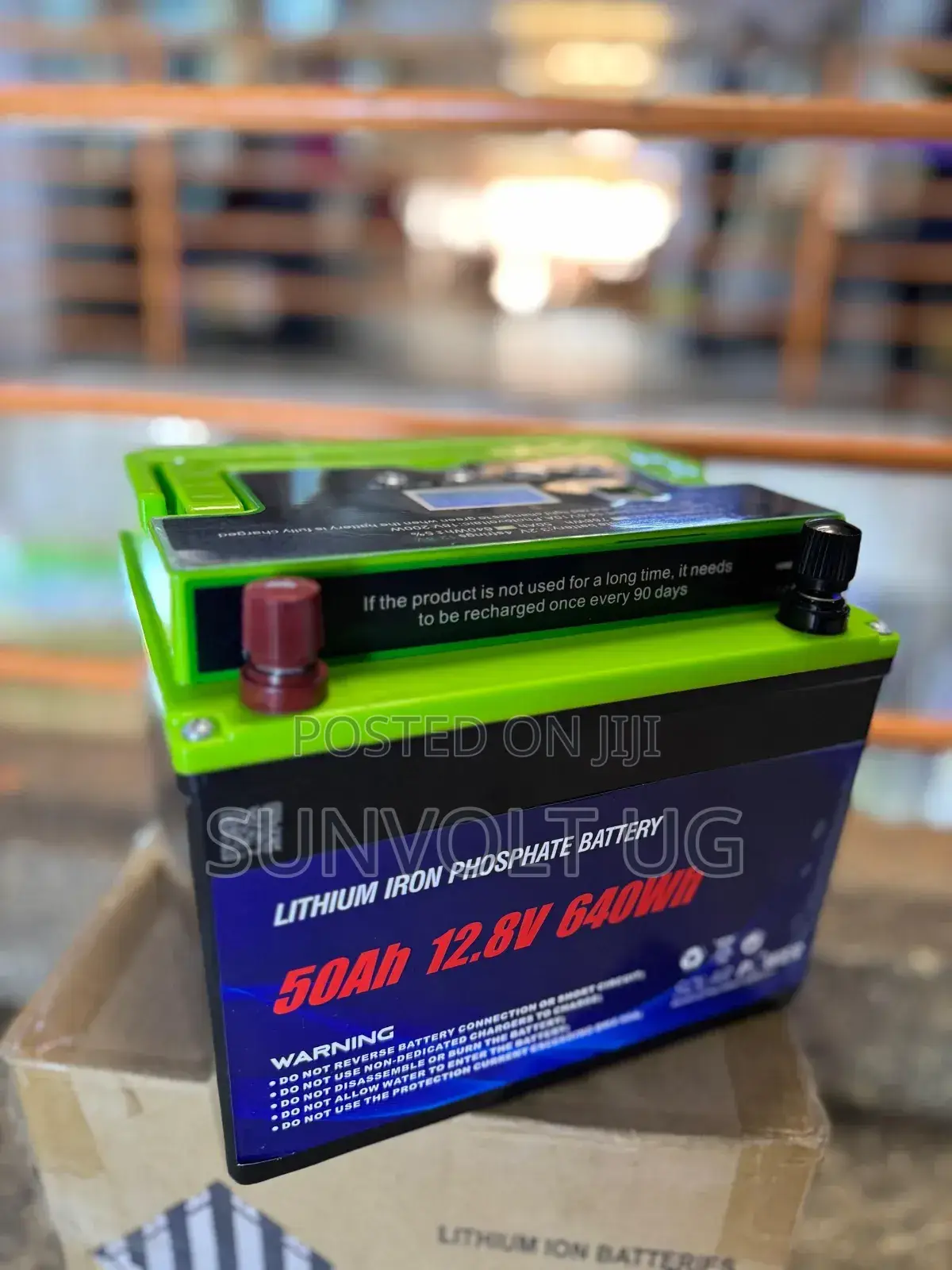 50ah/12.8v/ 640wh Lithium Iron Phosphate Battery