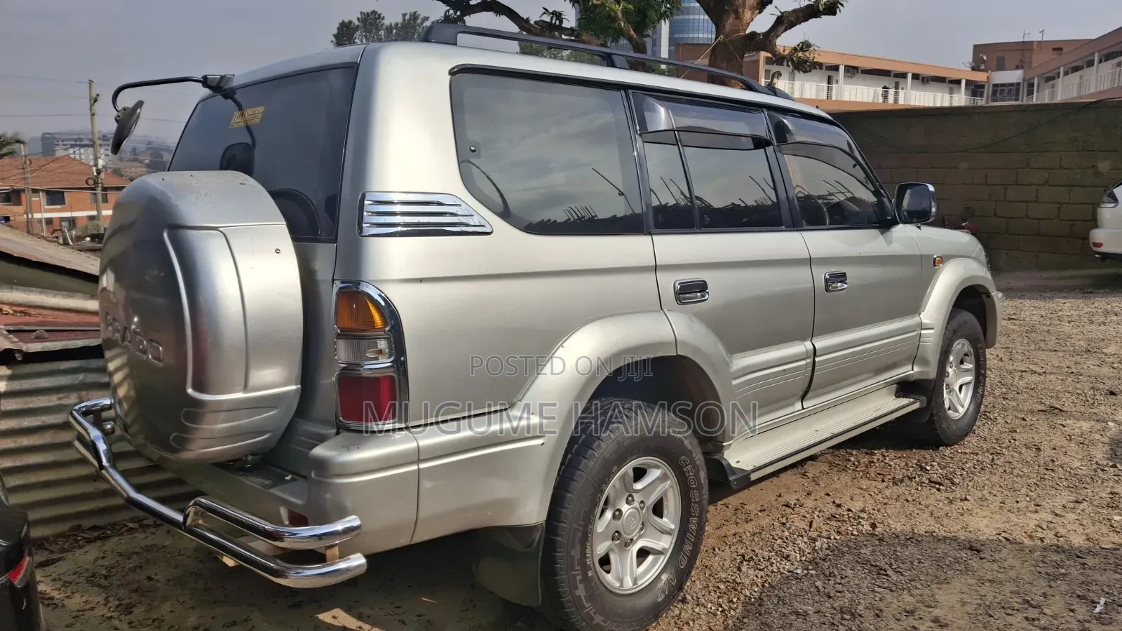 Toyota Land Cruiser Prado 1999 Silver
