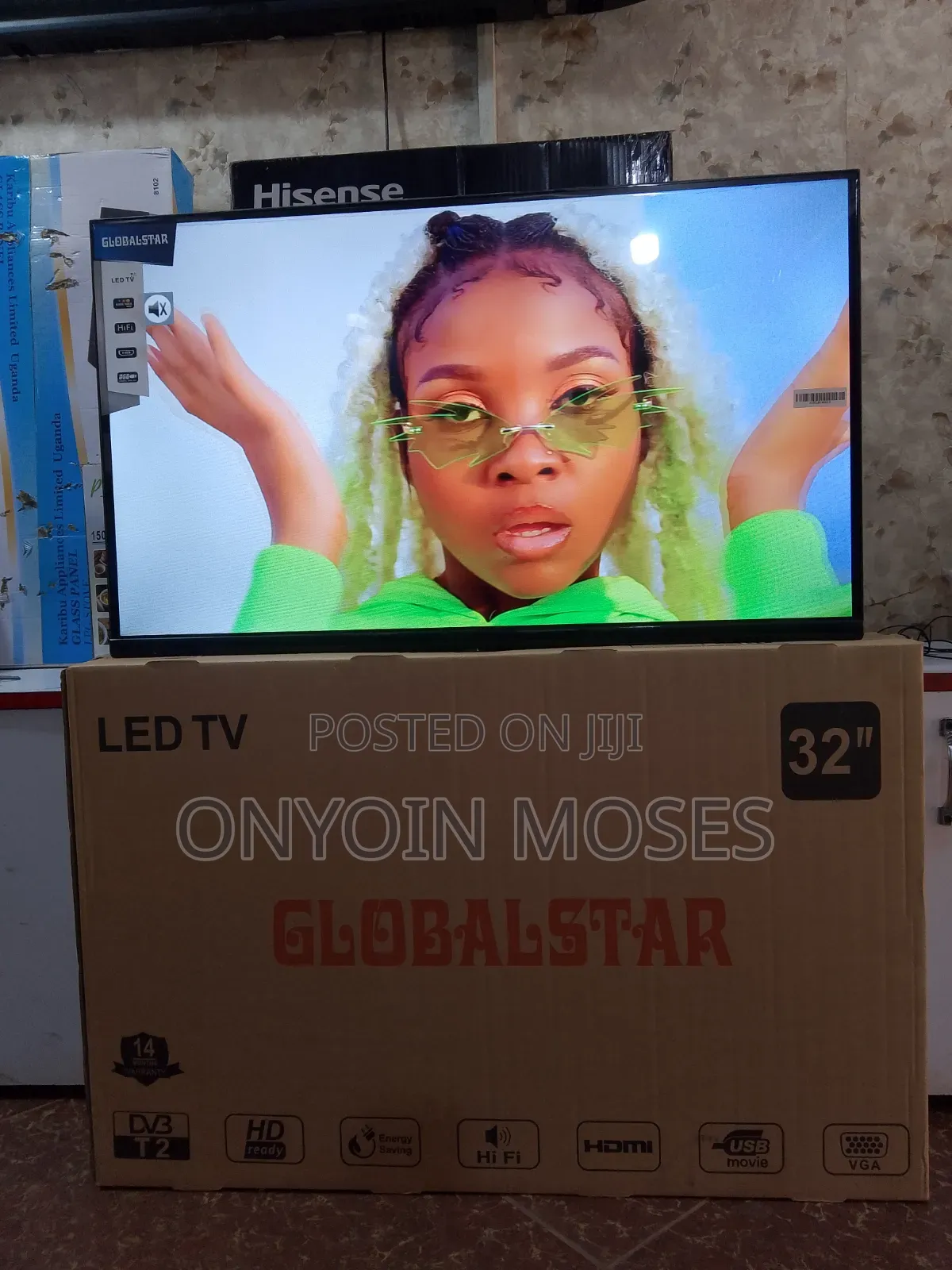 New Globalstar 32 Inches Flat Screen Tv