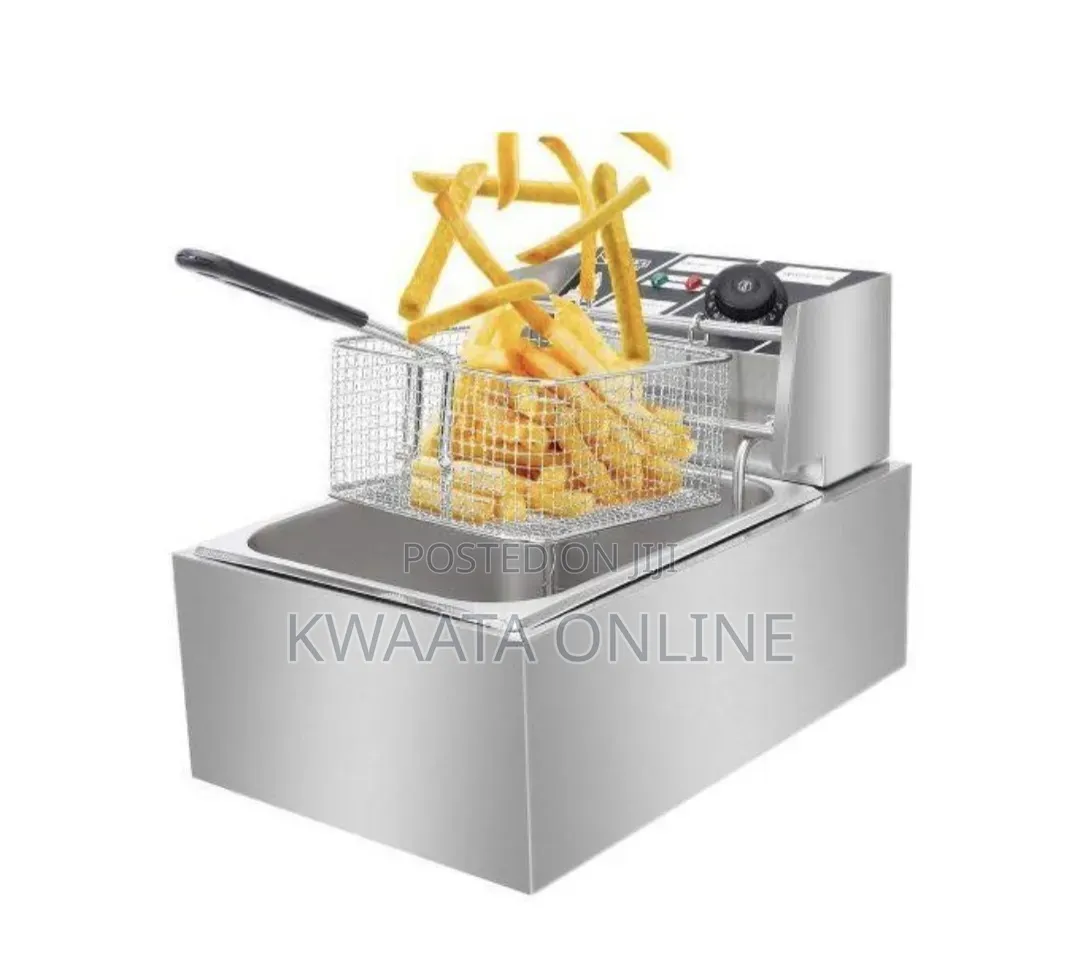 6l Pixel Electric Deep Fryer Single Basket 2500w