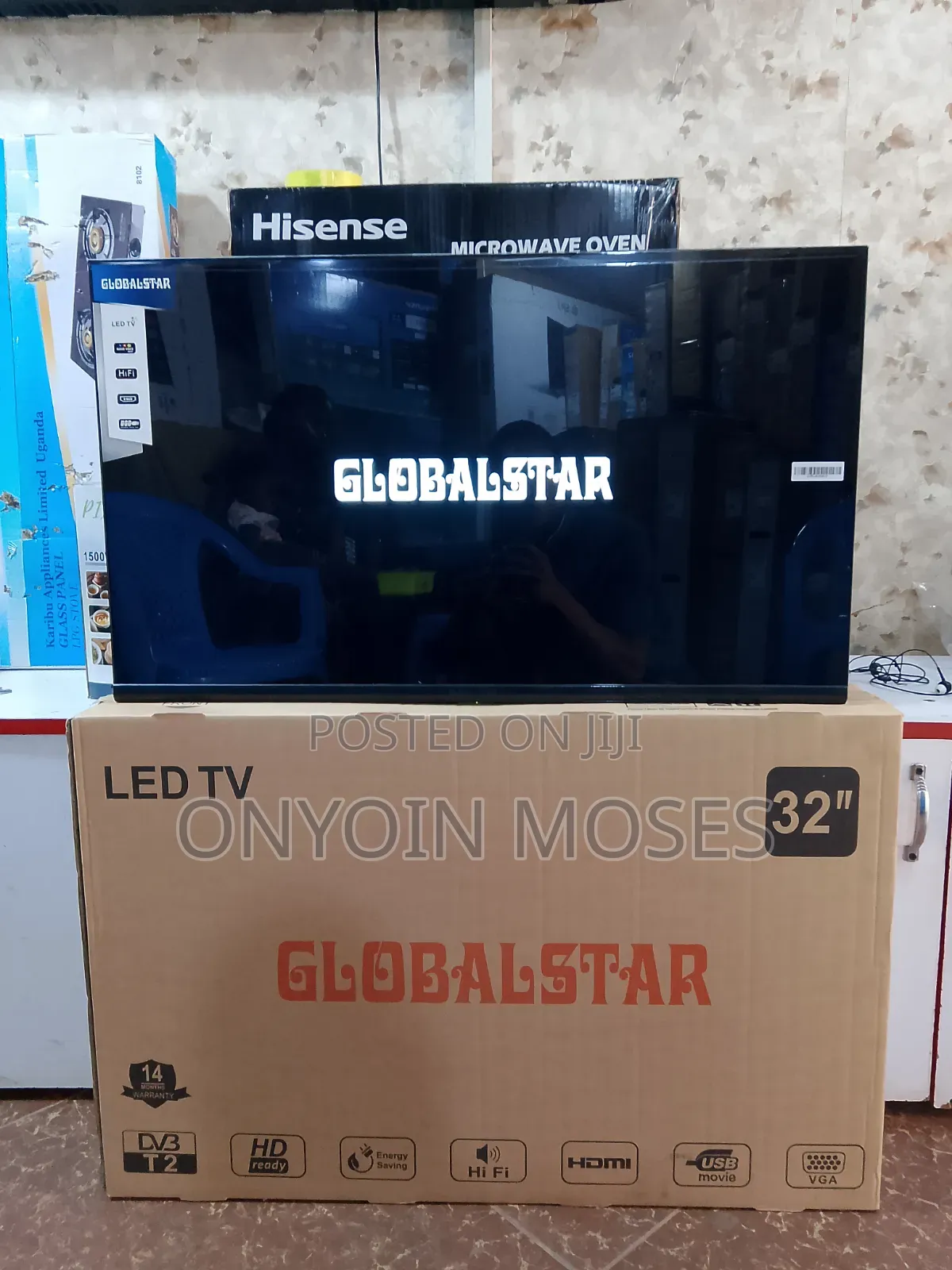 Globalstar 32 Inches Led Digital Frameless Tv