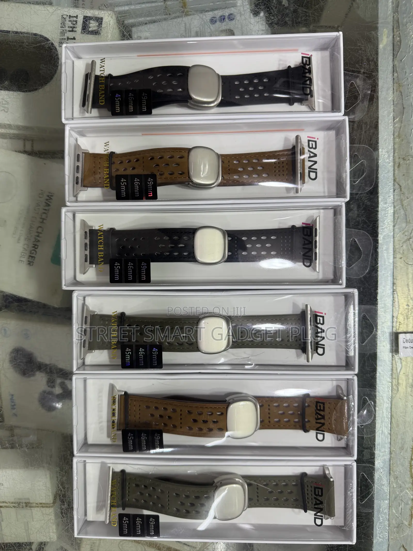 Premium Leather Apple Watch Straps 42mm-49mm