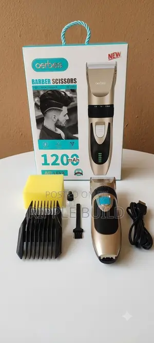 Aerbes Ab-Lf23 Barber Clippers, Rechargeable Hair Trimmer