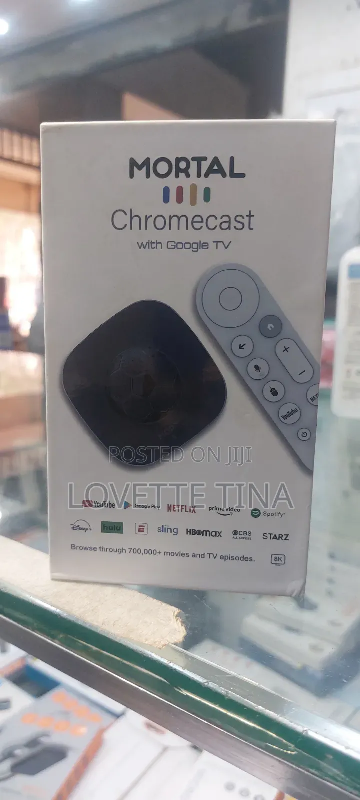 Mortal Chrome Cast