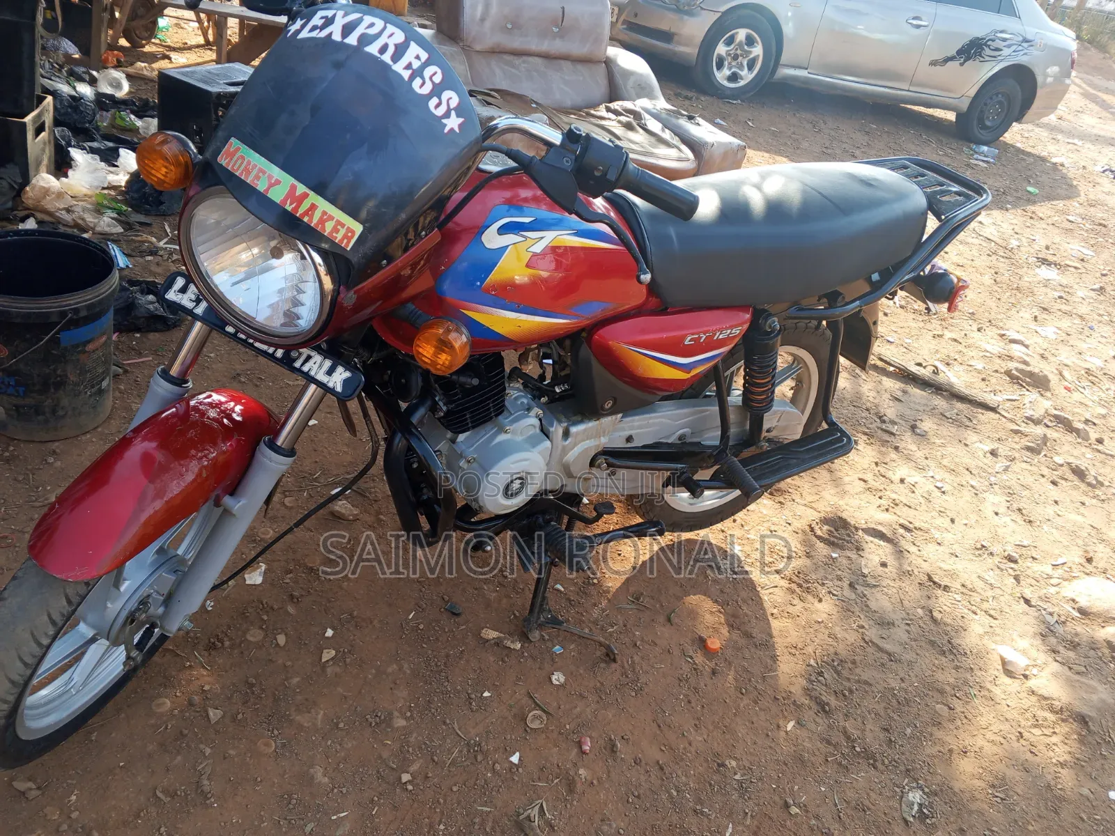 Bajaj Boxer 125 2024 Red