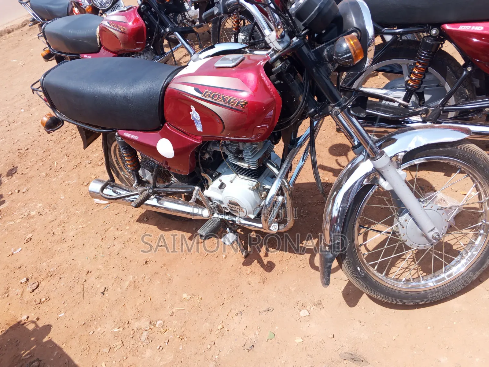Bajaj Boxer 100 2025 Red