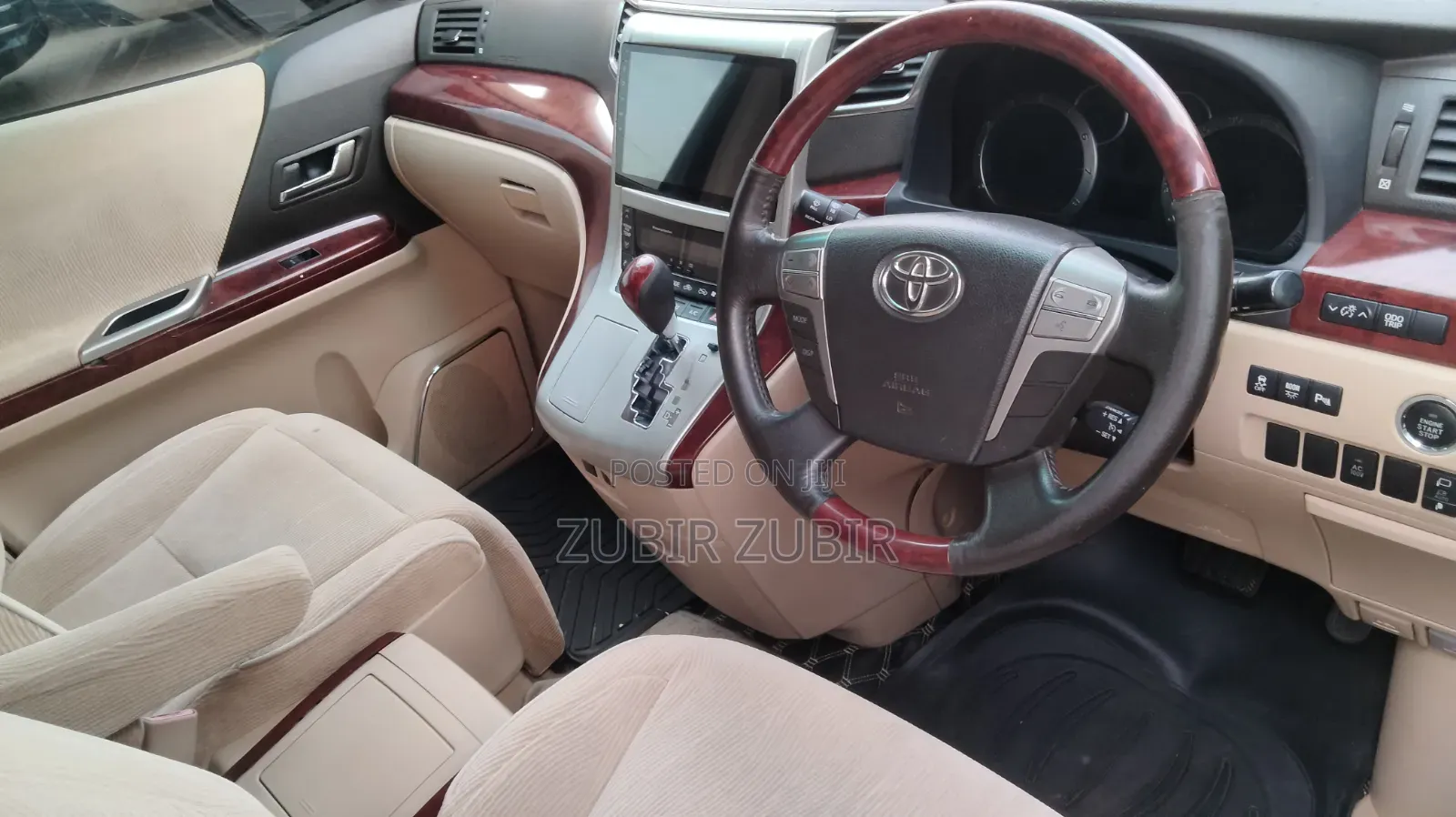 Toyota Alphard 2009 White