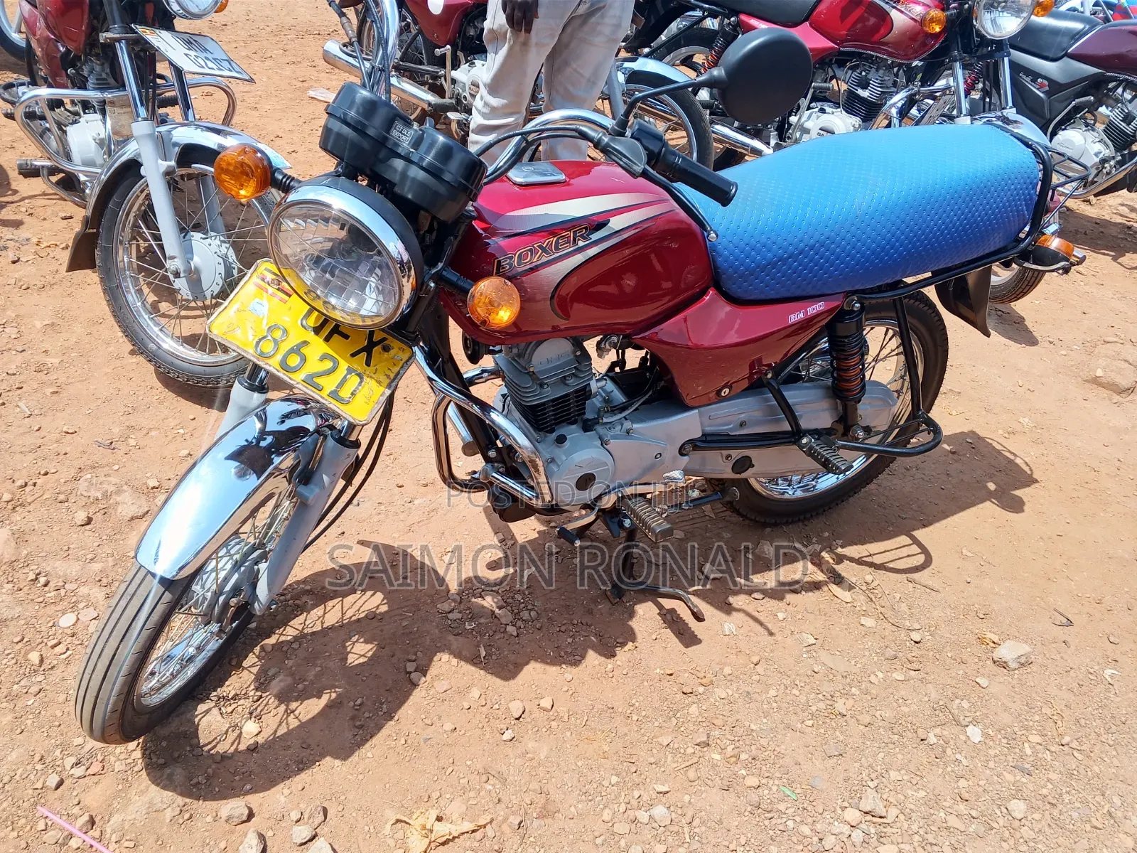 Bajaj Boxer 100 2023 Red