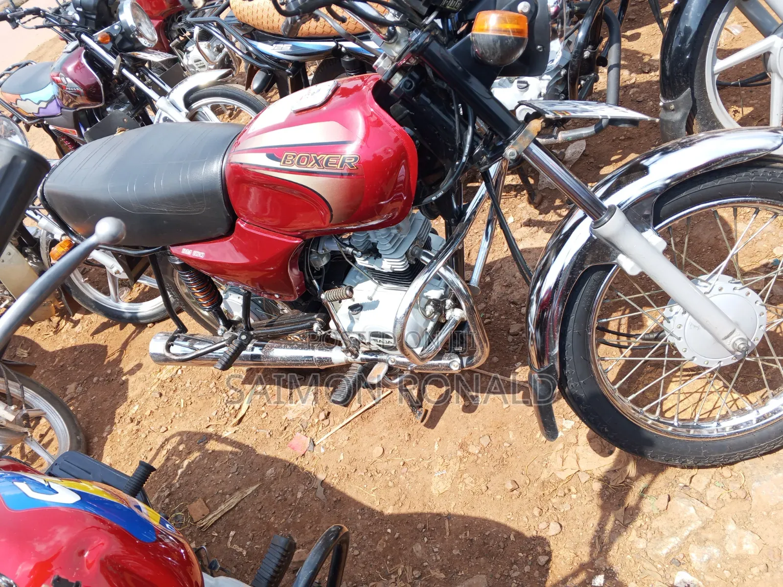 Bajaj Boxer 100 2025 Red