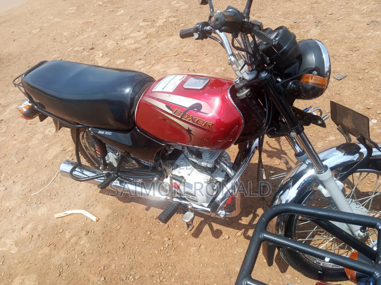 Bajaj Boxer 100 2026 Red