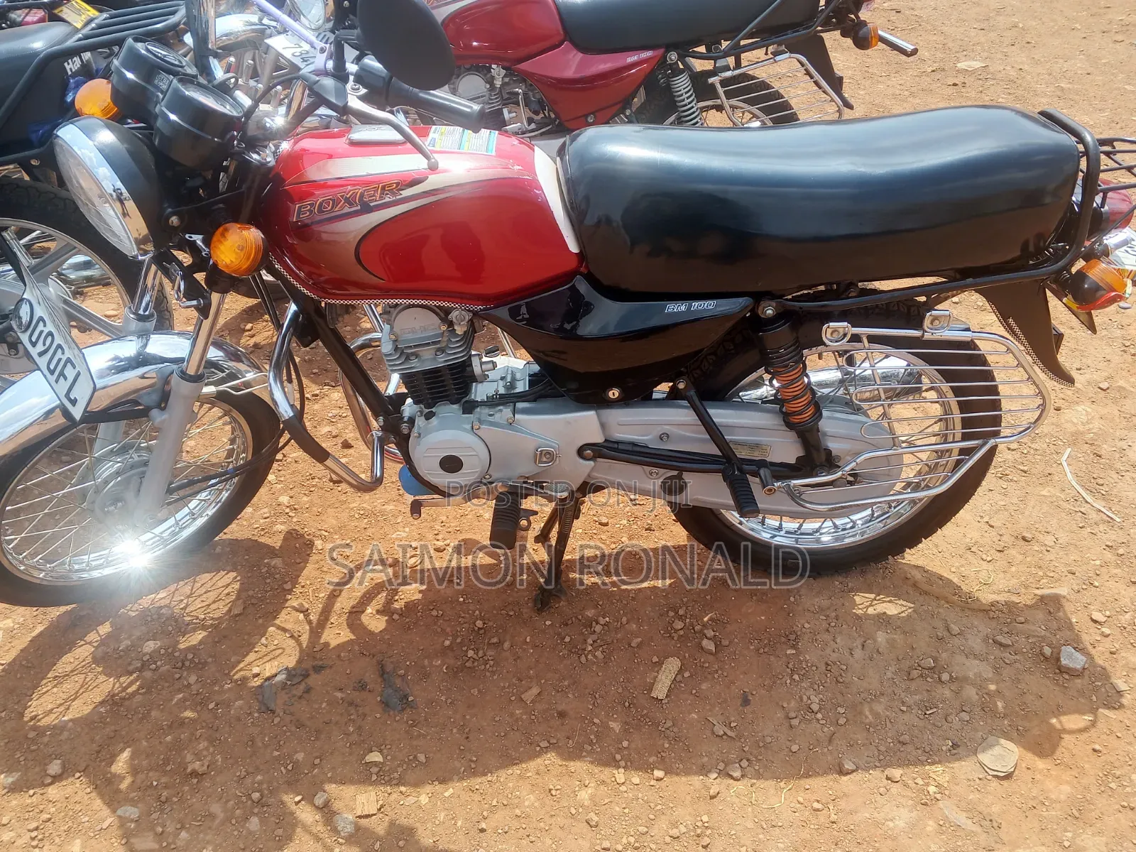 Bajaj Boxer 100 2026 Red