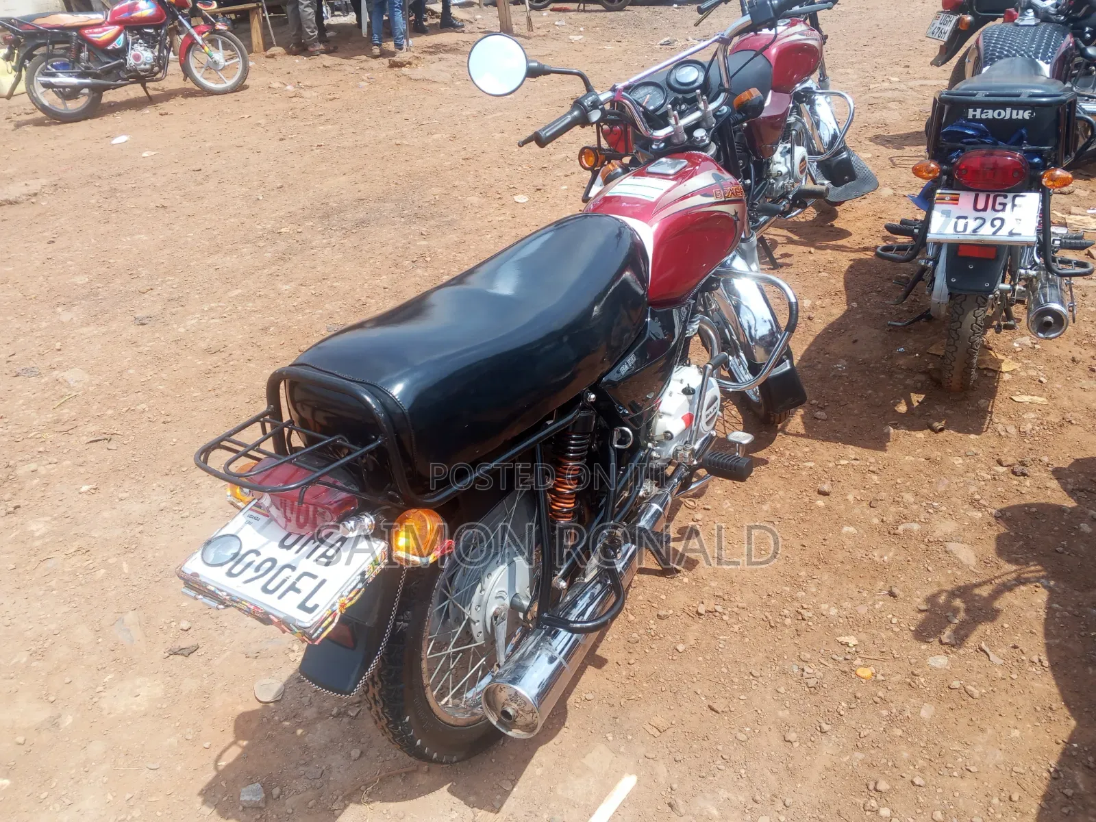 Bajaj Boxer 100 2026 Red