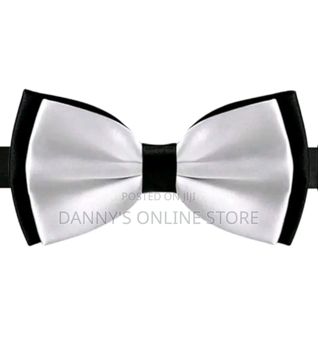 Men's Dual-color Double-layer Bow Tie, Adjustable Bow Tie