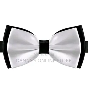 Men's Dual-color Double-layer Bow Tie, Adjustable Bow Tie