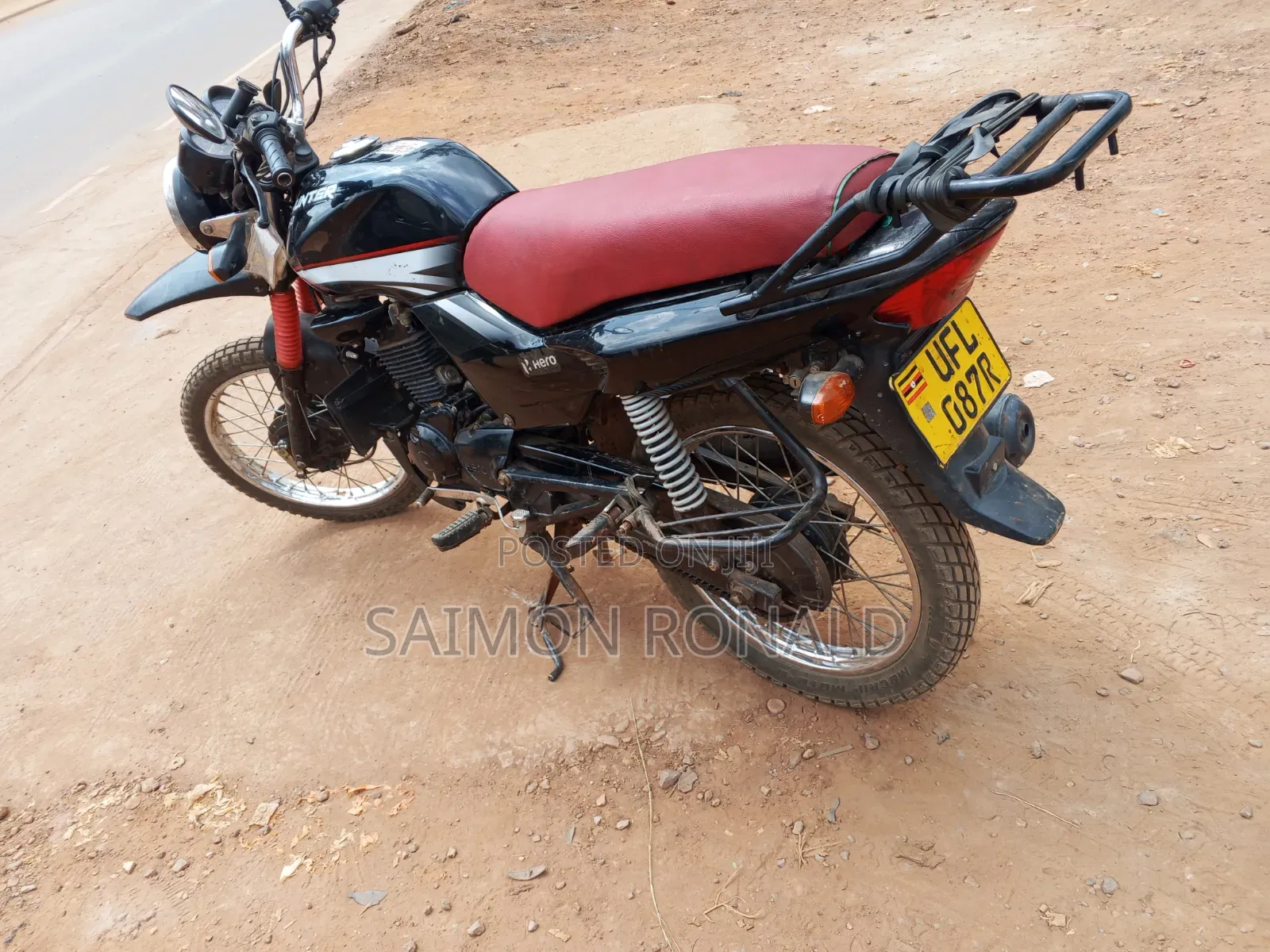 Hero Hunter 150 2018 Black