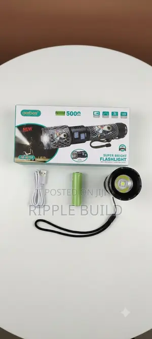Aerbes Ab-Sd114 20w Rechargeable Flashlight 5000mah Torch