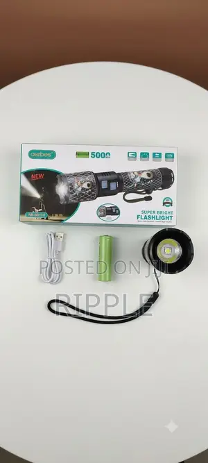 Aerbes Ab-Sd114 20w Rechargeable Flashlight 5000mah Torch