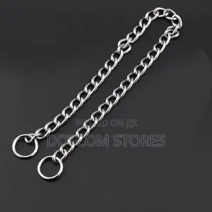 Royal Paw Gun Metal Chain Slip Collar, Cinch Dog Choke Collar