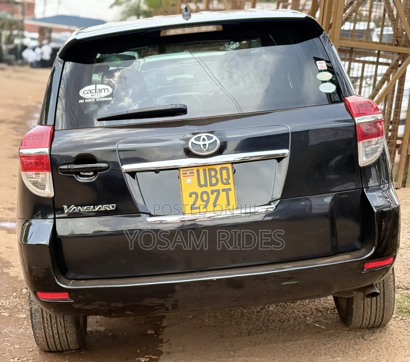Toyota Vanguard 2012 Black