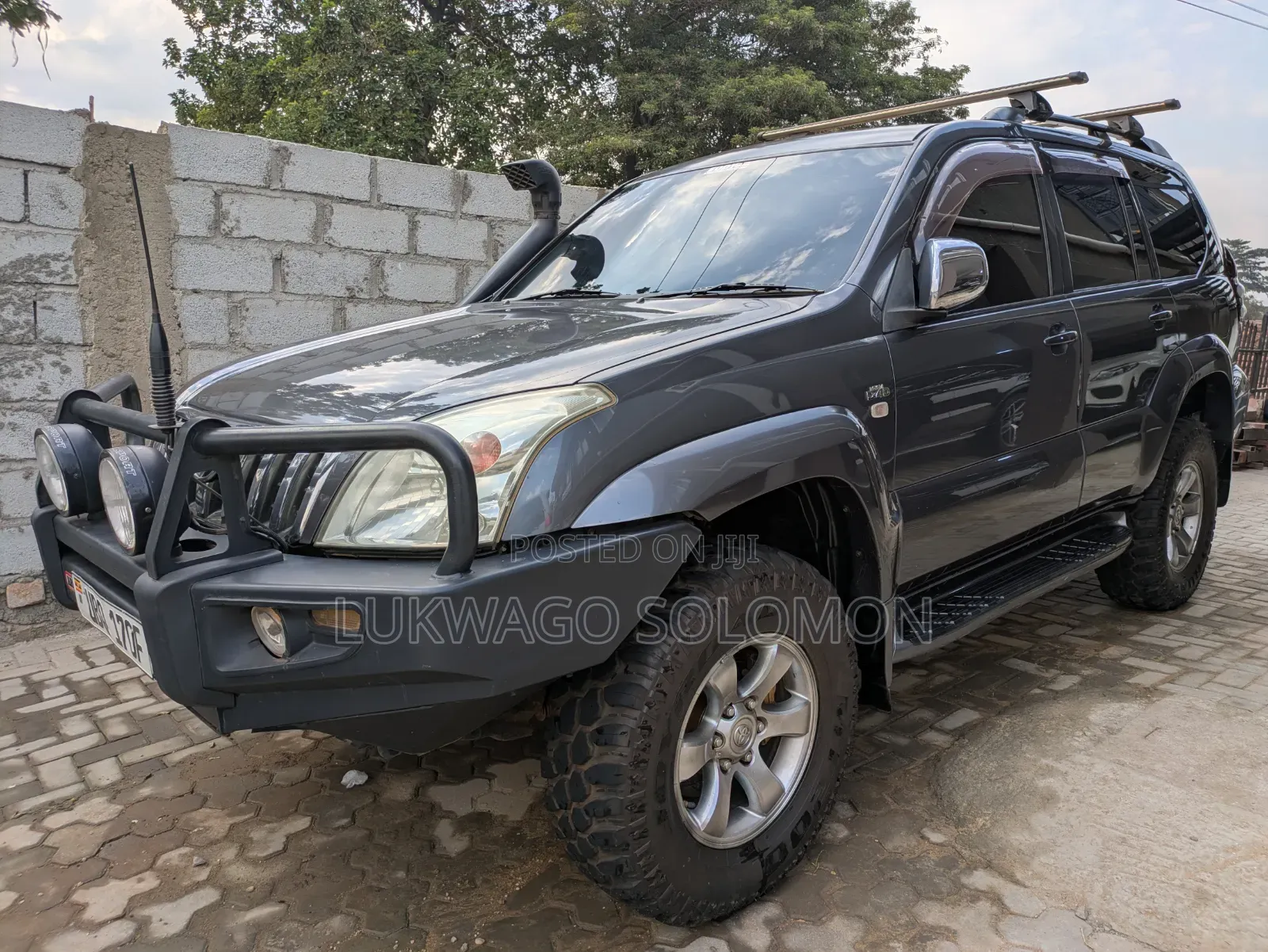 Toyota Land Cruiser Prado 2009 Gray