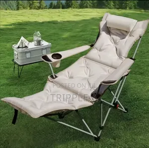 Foldable Chilling Chair With Leg Rest
