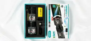 Aerbes Ab-Sd115 20w Multifunction Rechargeable Led Flashlight