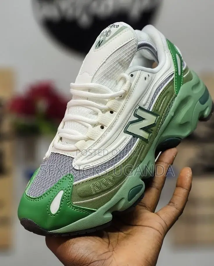 New Balance Green Sneakers Premium Men’S Shoes