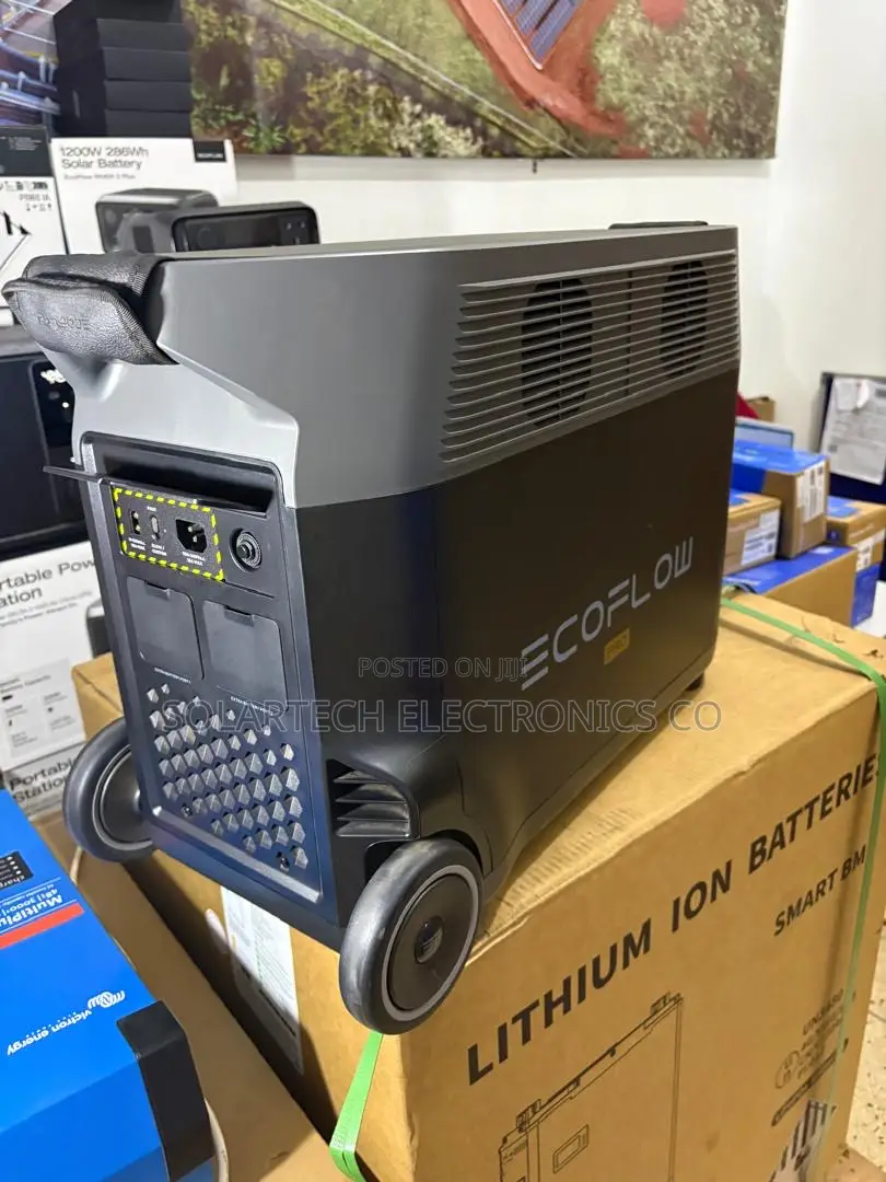 Ecoflow Delta Pro Heavy Duty Power Backup 3600wh Expandable Battery