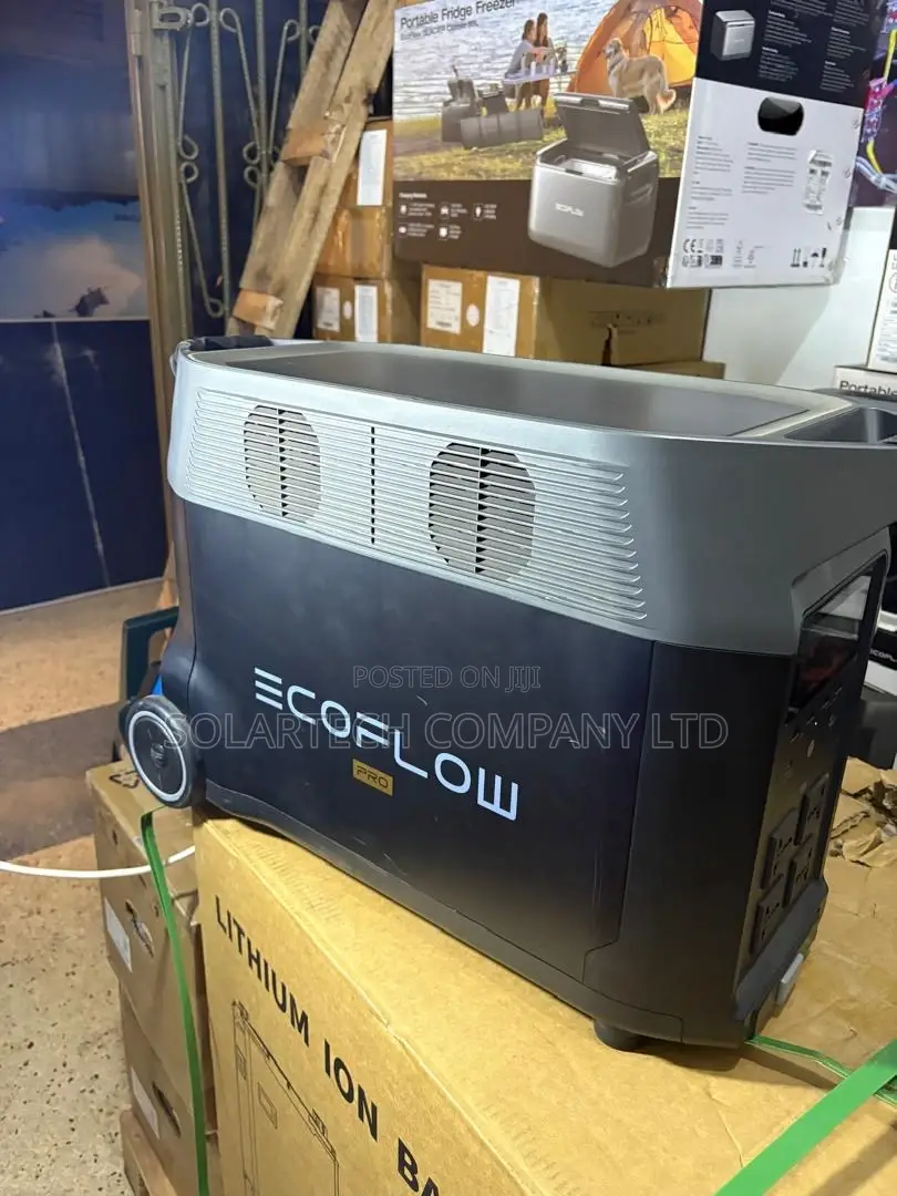 Ecoflow Delta Pro 3.6kwh Long Life Lithium Power Station Solar Input