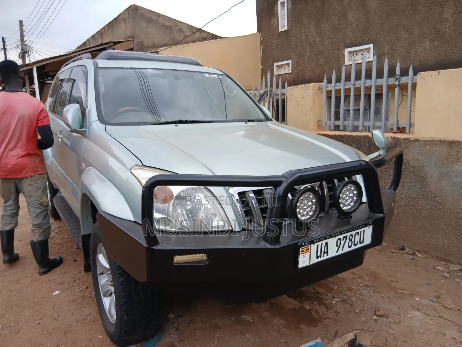 Toyota Land Cruiser Prado 2007 Silver