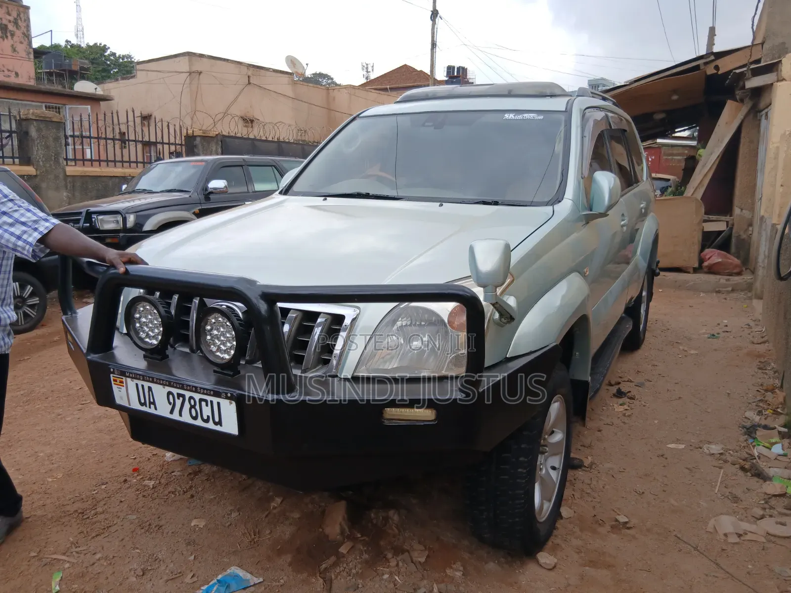 Toyota Land Cruiser Prado 2007 Silver