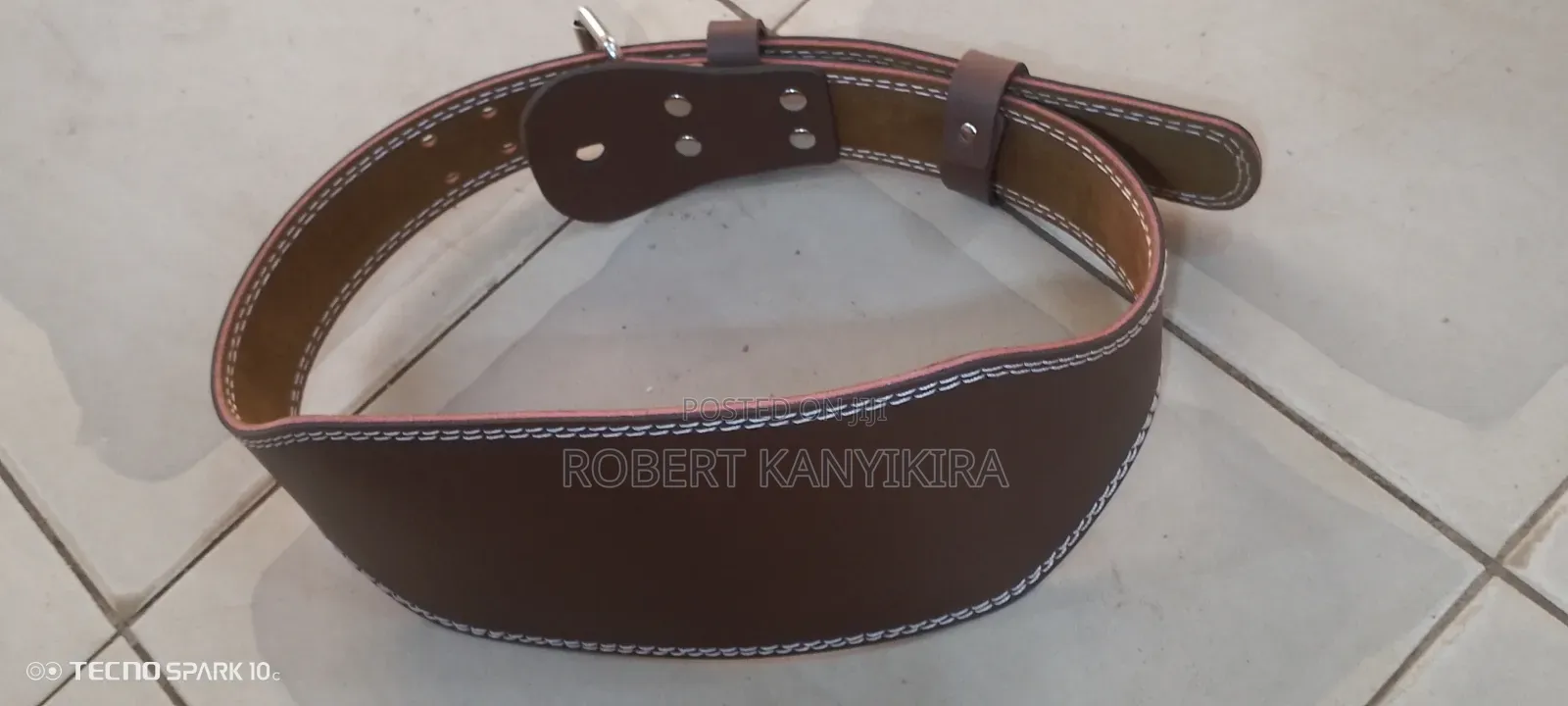 Leather Gym Belt