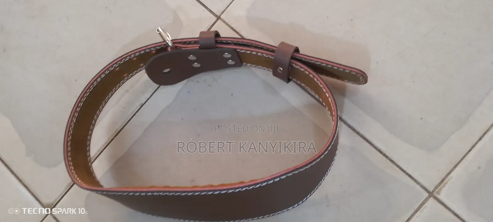 Leather Gym Belt
