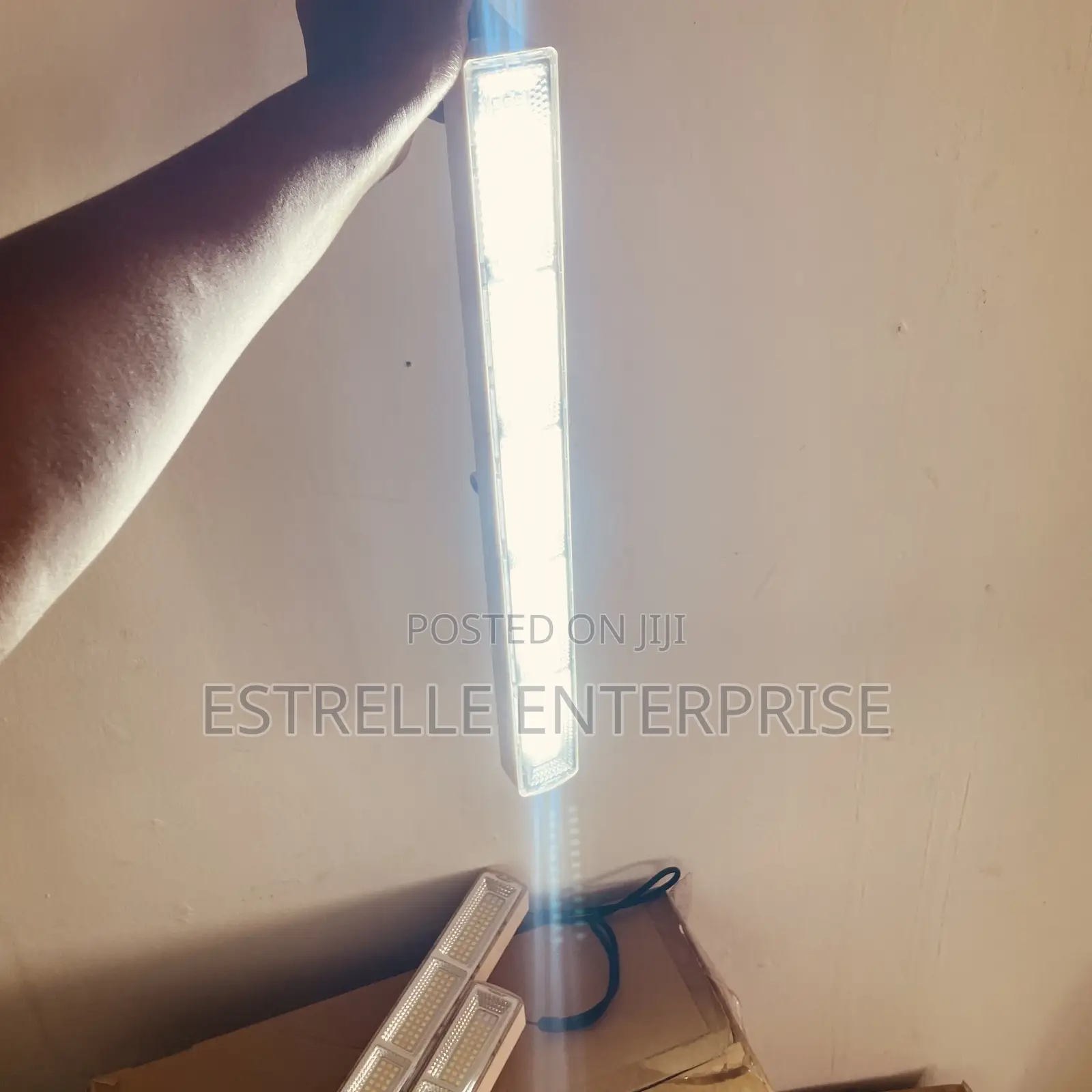 Rechargeable Emergency Tube Light With Power Bank