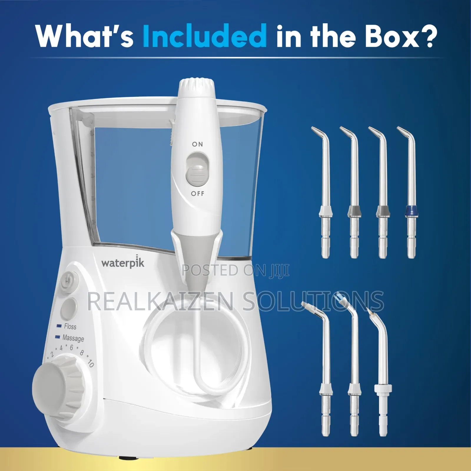 Waterpik Aquarius Water Flosser for Teeth| Gums| Braces| Dental Care