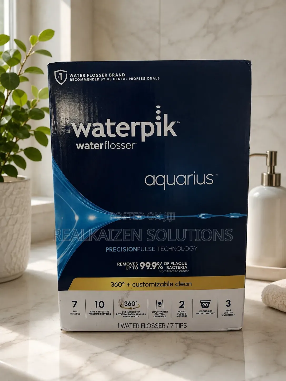Waterpik Aquarius Water Flosser for Teeth| Gums| Braces| Dental Care